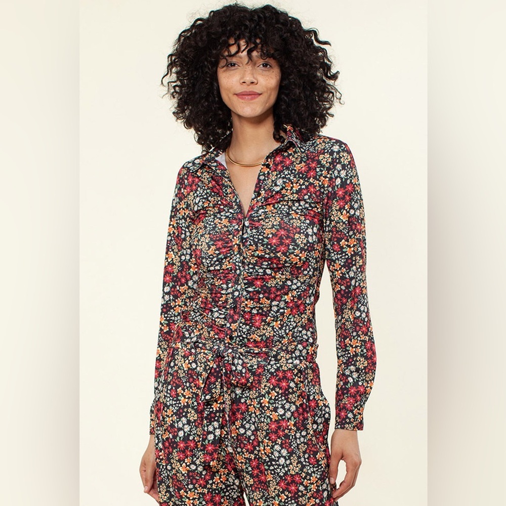 Hale Bob Amberlynn Jersey Top - Size Large